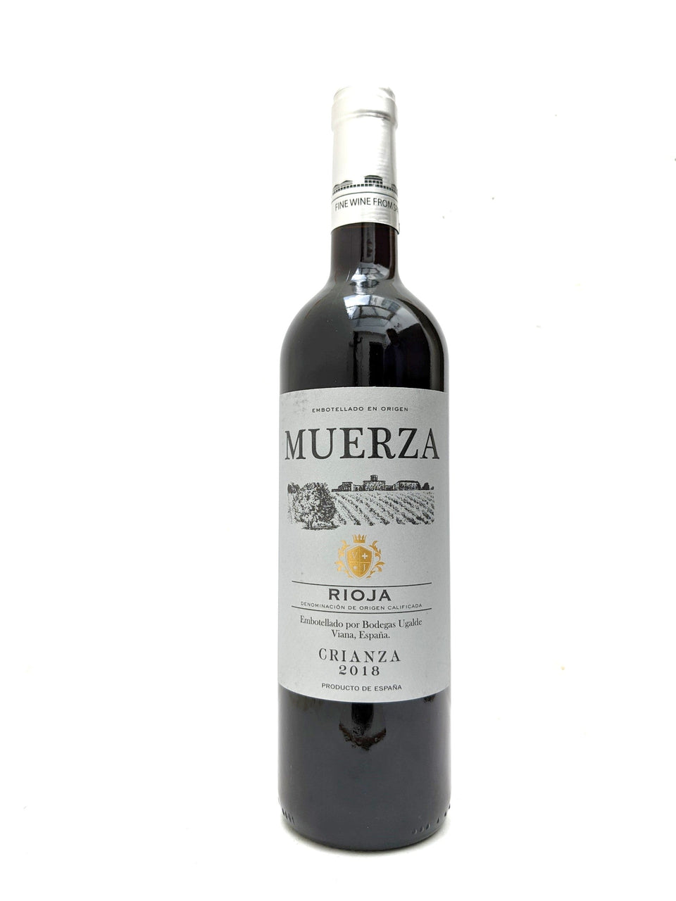 2018 Bodegas Ugalde Muerza Rioja Crianza 6 pack Special Offer