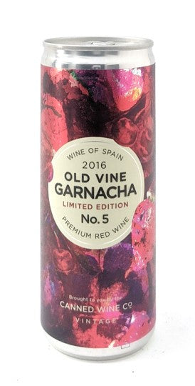 2016 Canned Wine Co. Old Vine Garnache 250ml
